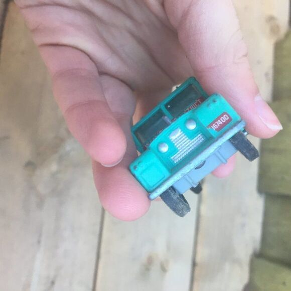 Vintage 1963 Corgi Toys 406s Land Rover 109 WB Toy Car - Picture 5 of 11